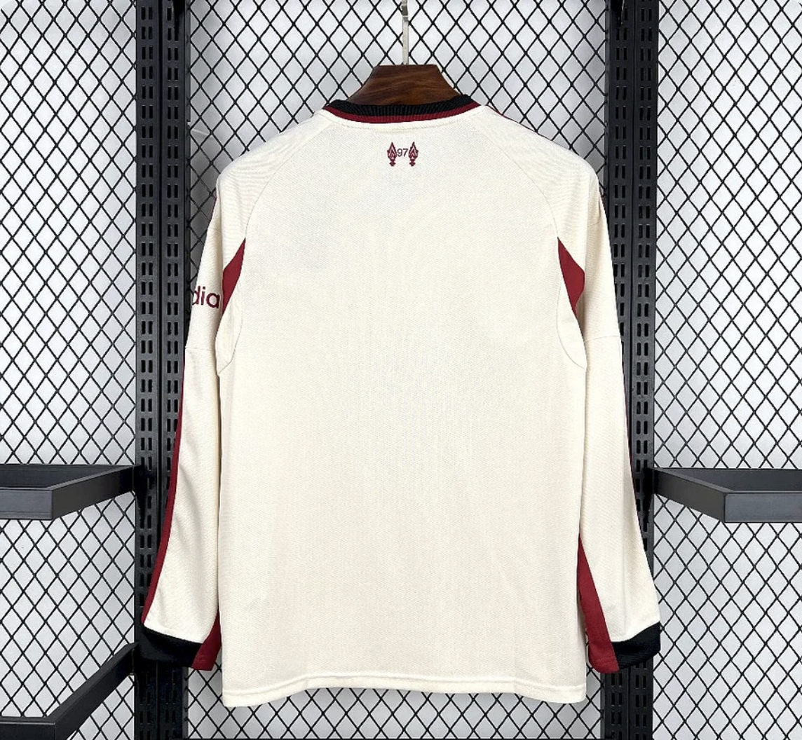 LIVERPOOL EXTÉRIEUR LONG SLEEVE 25/26