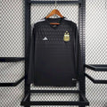 Maillot Argentine noir manches longues 23/24 design exclusif