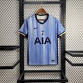 Maillot Tottenham Hotspur extérieur 2024-2025 blanc et or avec logo Nike