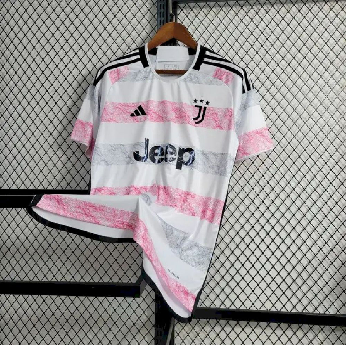 Maillot Juventus extérieur 2023-2024 blanc avec logo Adidas