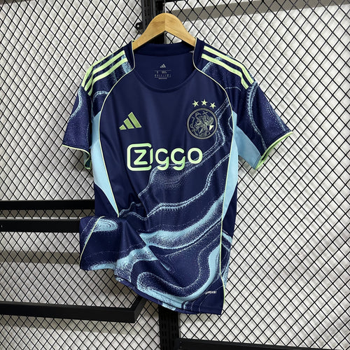 Maillot Ajax extérieur 24/25 blanc AFC Ajax avec logo officiel
