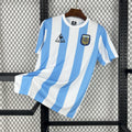 Maillot rétro Argentine domicile 1986 bleu ciel champion du monde Maradona