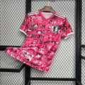 Maillot Japon Concept Rose 2024-2025 design japonais rose et blanc