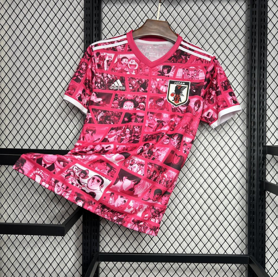 Maillot Japon Concept Rose 2024-2025 design japonais rose et blanc