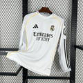 Maillot Real Madrid manches longues domicile 2025-2026 blanc Adidas