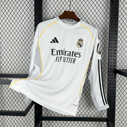 REAL MADRID LONG SLEEVE DOMICILE 25/26