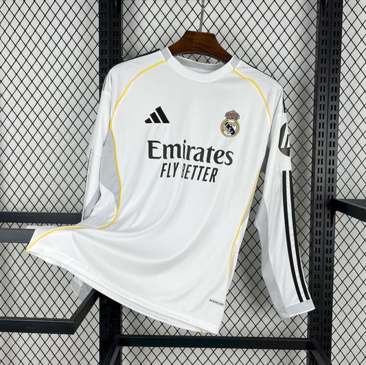 REAL MADRID LONG SLEEVE DOMICILE 25/26