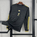Maillot Mexique manches longues doré noir 24/26 design exclusif