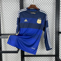 Maillot rétro Argentine extérieur manches longues 2014 blanc vintage