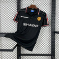 Maillot Manchester United Rétro extérieur 1998-1999 blanc classique Umbro
