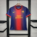 Maillot FC Barcelone Rétro 2012-2013 édition alternée grenat et bleu