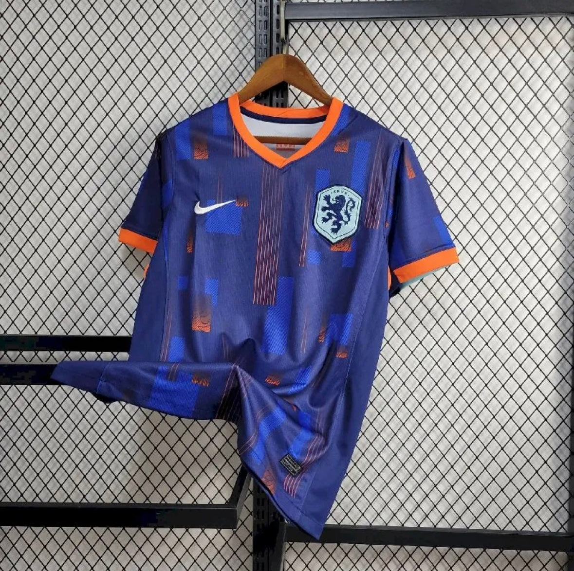 Maillot Pays-Bas extérieur Euro 2024-2025 blanc avec logo Nike