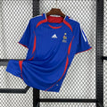 Maillot Équipe de France Rétro domicile 2006 bleu marine Zidane final