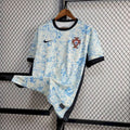 Maillot Portugal Euro extérieur 24/25 blanc avec détails verts