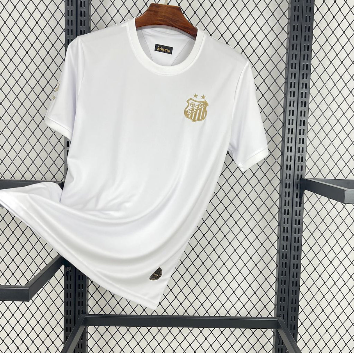 Maillot Santos FC blanc hommage Pelé 2025-2026 avec numéro 10 légendaire