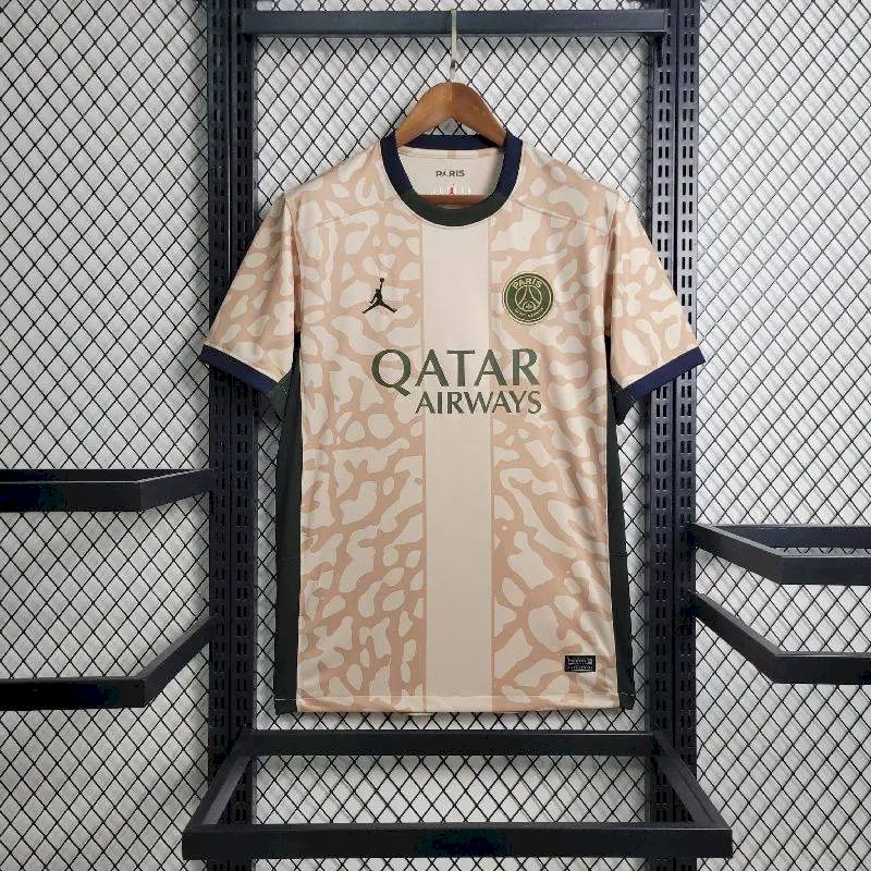 Maillot PSG Fourth 2023-2024 quatrième maillot bleu marine et or