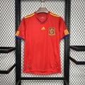 Maillot rétro Espagne domicile 2010 rouge champion du monde
