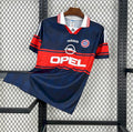 Maillot FC Bayern Munich Rétro domicile 1997-1999 rouge vintage
