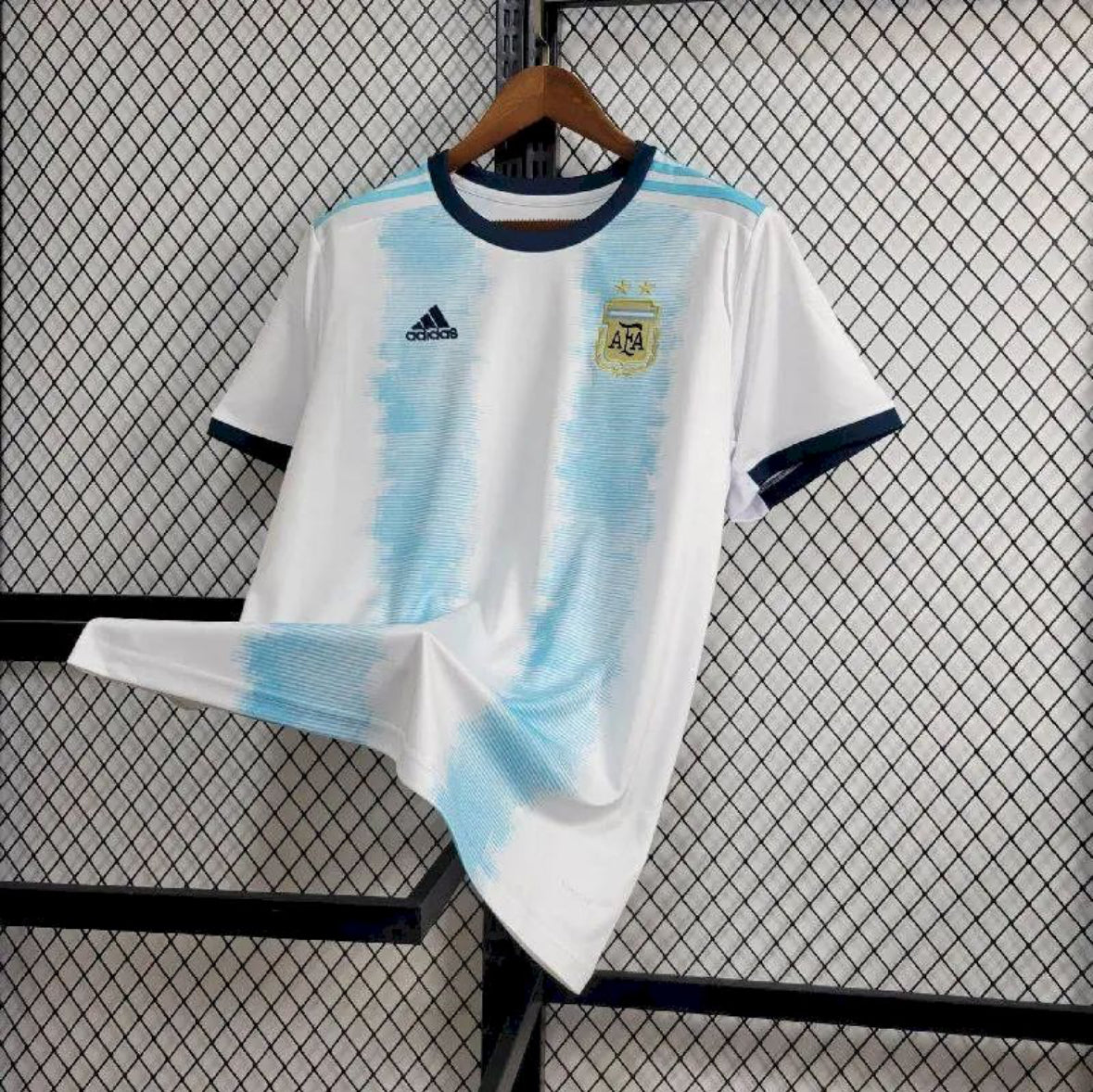 Maillot rétro Argentine domicile 2019 bleu ciel Copa América