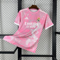 Maillot Real Madrid Dragon Rose 2025-2026 blanc avec motif dragon rose