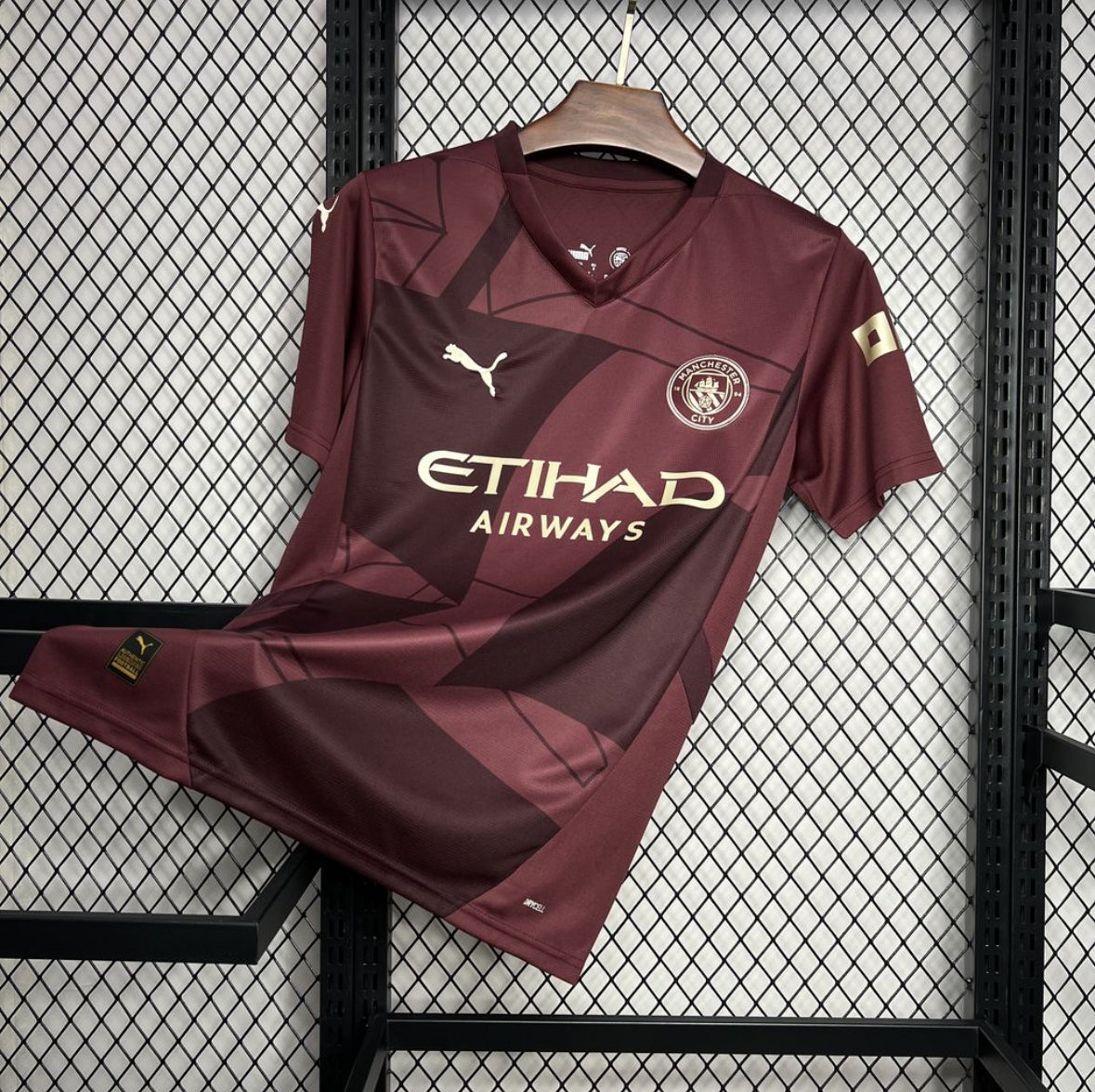 Maillot Manchester City Third 2024-2025 troisième maillot marron