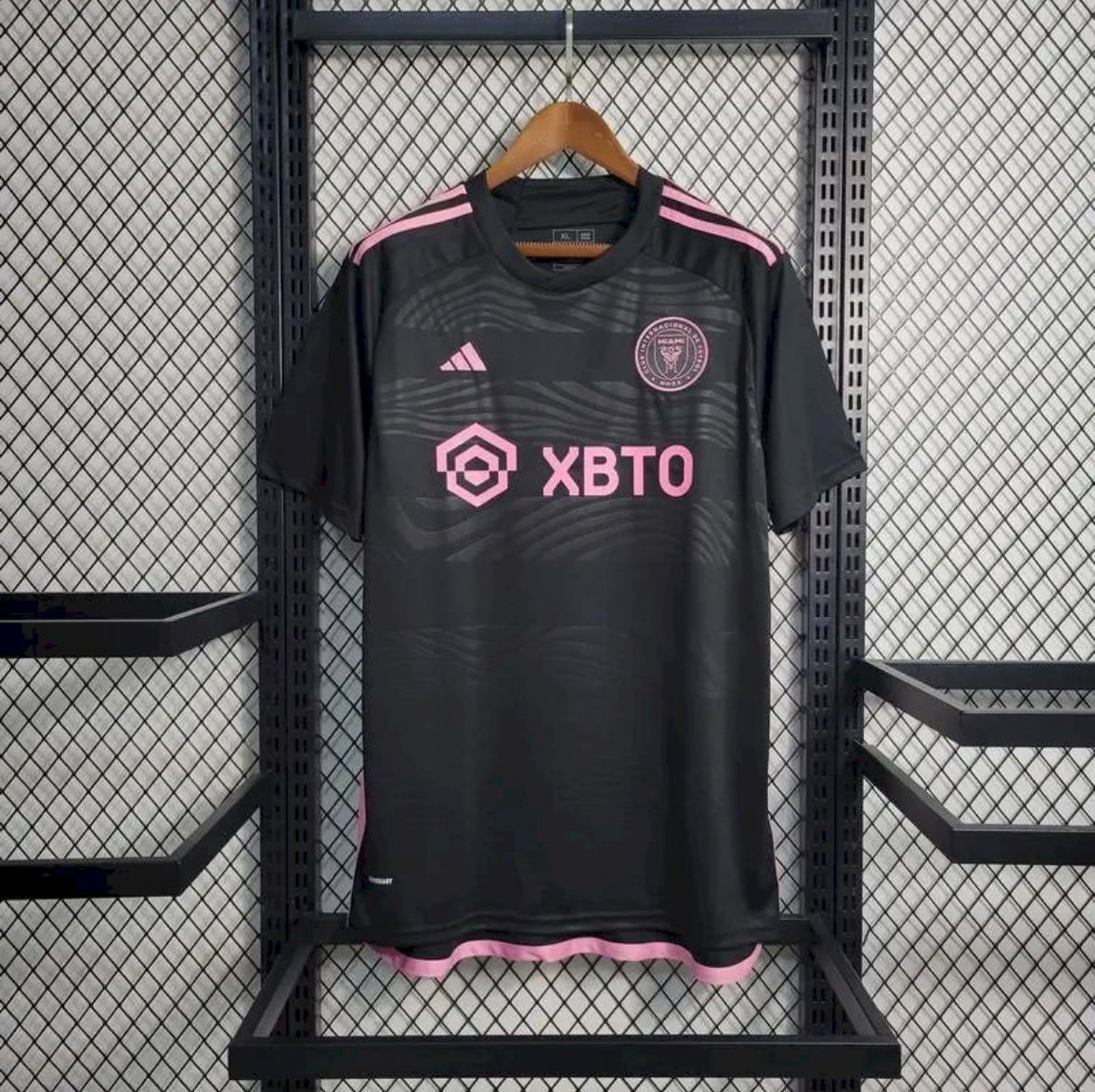 Maillot Inter Miami domicile 2023-2024 blanc et rose classique Messi
