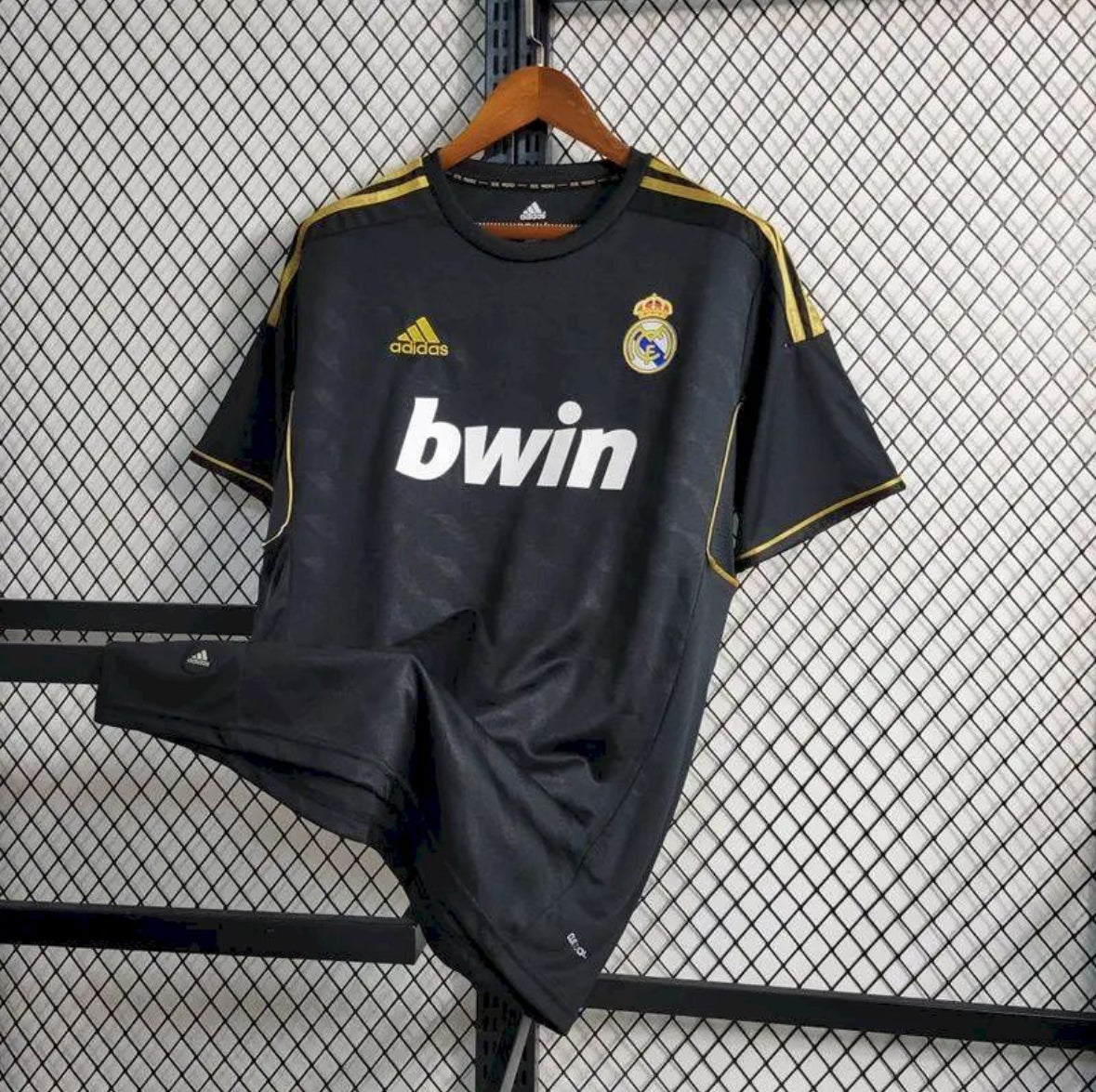 Maillot Real Madrid Rétro extérieur 2011-2012 noir vintage Nike