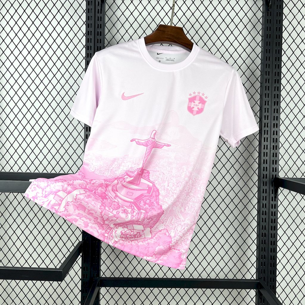 Maillot Brésil Rio de Janeiro rose 25/26 concept exclusif best-seller