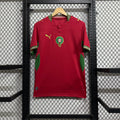 Maillot Maroc CDM 2026 Coupe du Monde rouge avec étoile