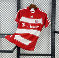 Maillot FC Bayern Munich Rétro domicile 2007-2008 rouge vintage Adidas