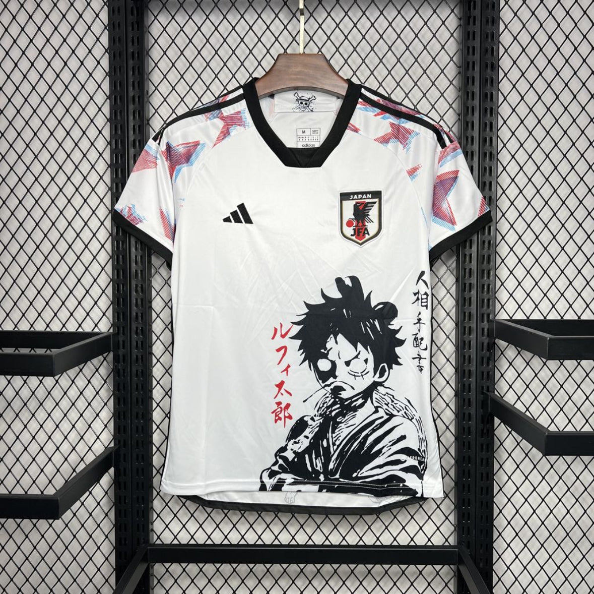 Maillot Japon Concept Luffy 2024-2025 maillot animé One Piece bleu