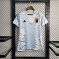 Maillot Belgique extérieur 2023-2024 blanc et noir avec logo Adidas