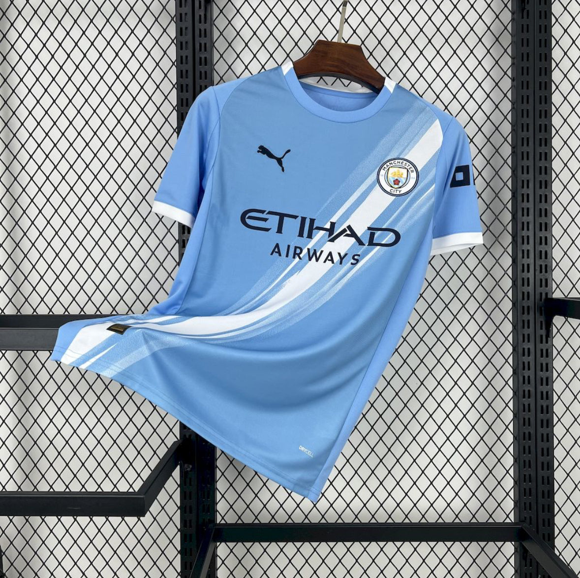 Maillot Manchester City domicile 2025-2026 bleu ciel avec logo Puma