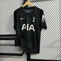 Maillot Tottenham extérieur 23/24 noir THFC avec logo Spurs