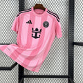 Maillot Inter Miami domicile 2025-2026 rose et noir avec logo Adidas