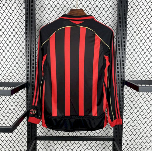 AC MILAN RETRO LONG SLEEVE DOMICILE 2006/2007