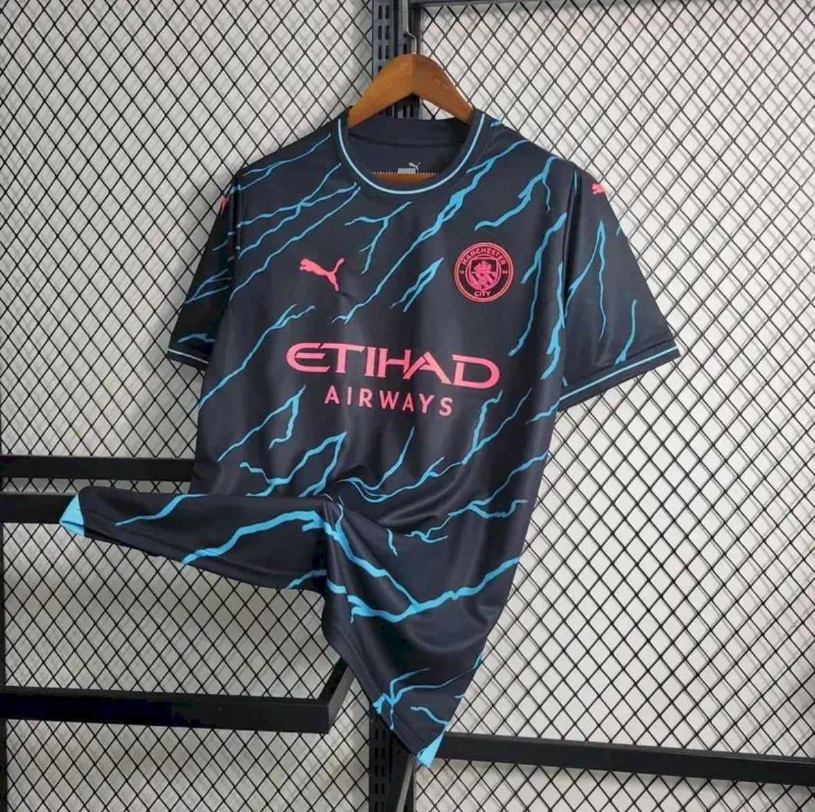 Maillot Manchester City Third 2023-2024 troisième maillot marron foncé