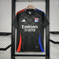 Maillot Olympique Lyonnais extérieur 2024-2025 rouge avec logo Adidas