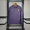 Maillot Angleterre Euro extérieur manches longues 2024-2025 bleu marine