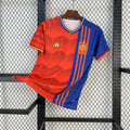 Maillot Espagne domicile 25/26 rouge La Roja avec écusson officiel