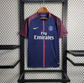 Maillot PSG Rétro domicile 2017-2018 bleu marine avec Jordan Brand