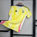 Maillot Juventus extérieur 2024-2025 blanc avec logo Adidas