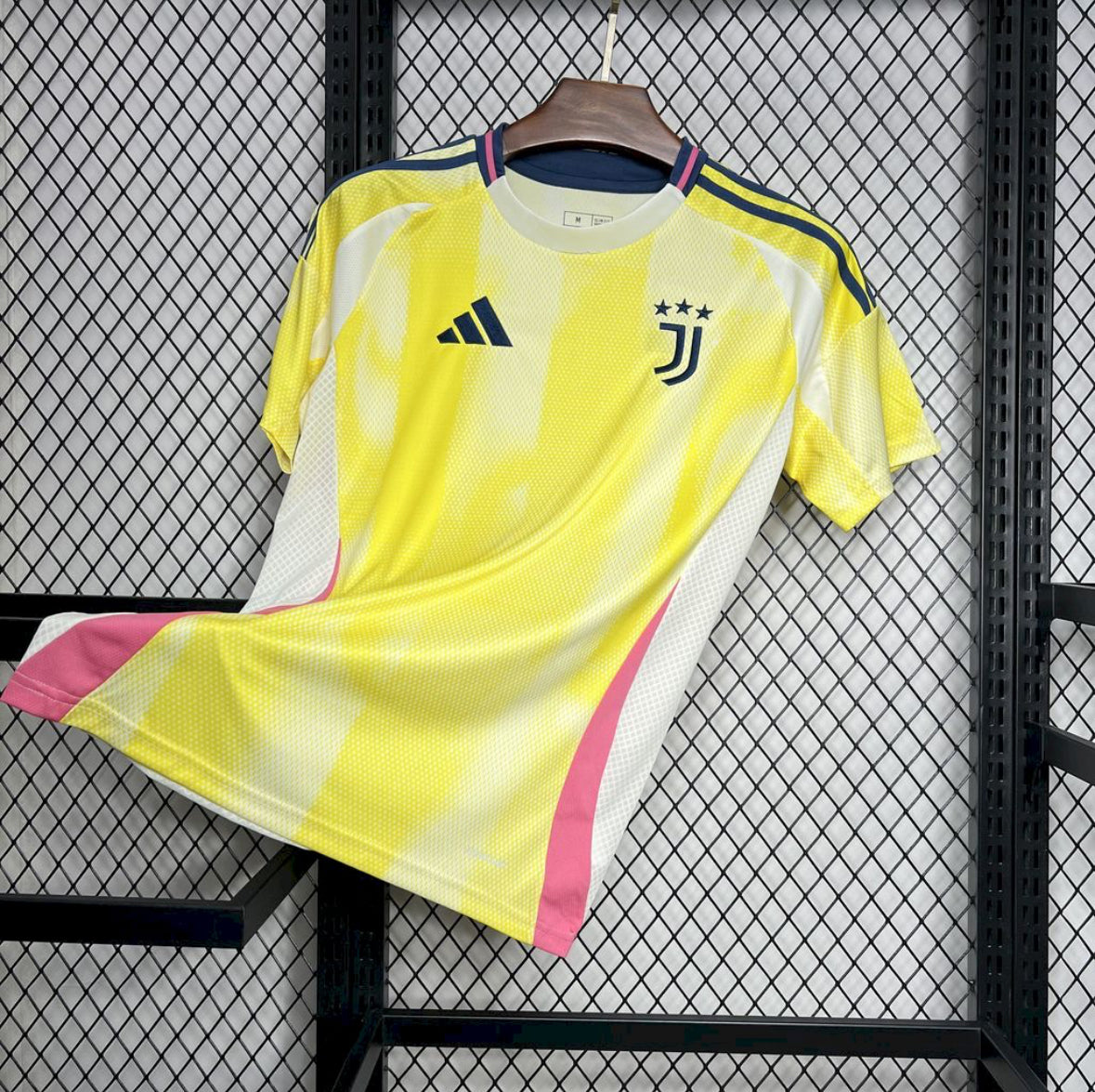 Maillot Juventus extérieur 2024-2025 blanc avec logo Adidas