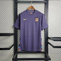 Maillot Angleterre Euro extérieur 2024-2025 bleu marine avec logo Nike