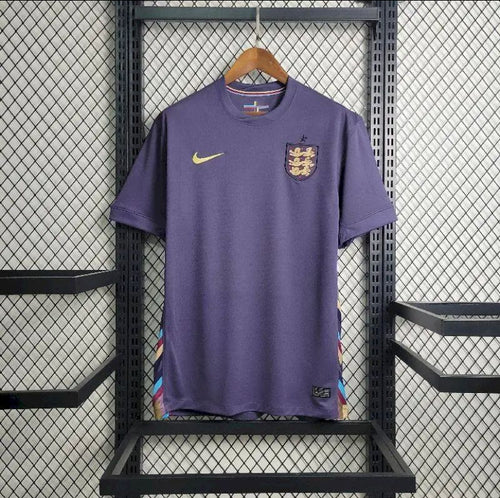 Maillot Angleterre Euro extérieur 2024-2025 bleu marine avec logo Nike