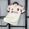 Maillot Liverpool extérieur 25/26 blanc avec logo LFC officiel