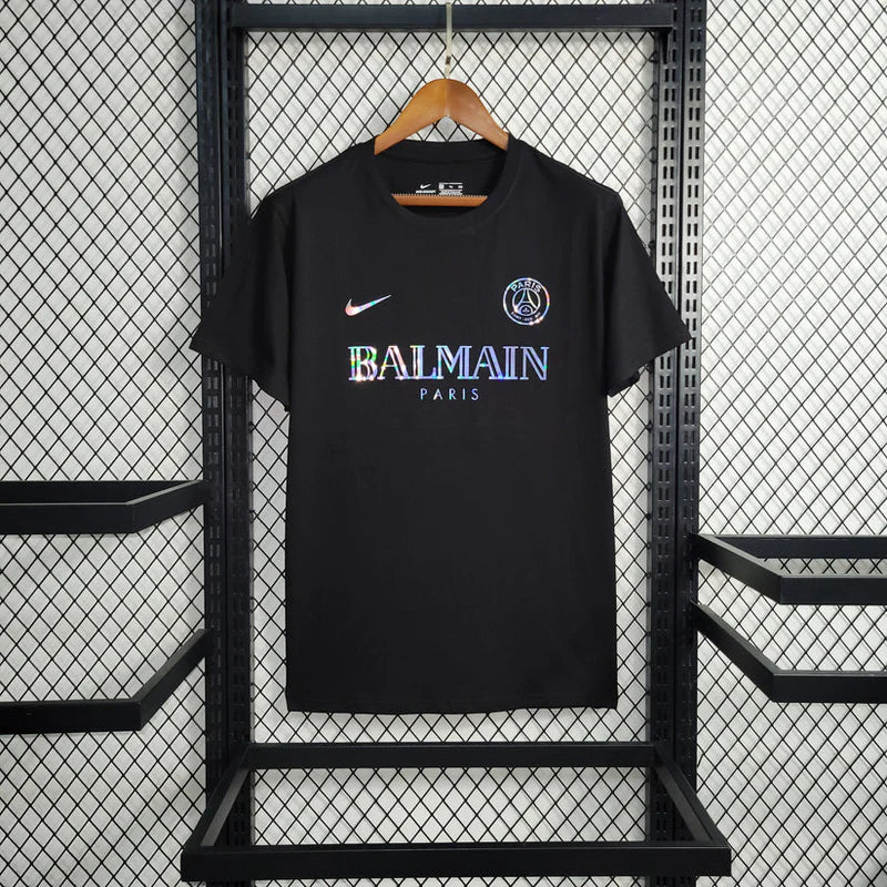 Maillot PSG x Balmain Prematch 2023-2024 deuxième version collaboration