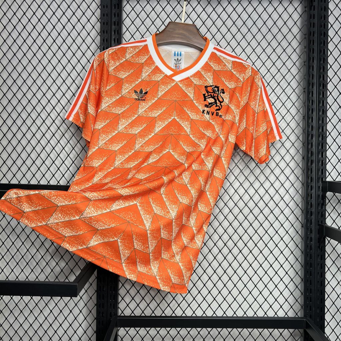 Maillot Pays-Bas Rétro domicile 1998 orange Coupe du Monde Nike