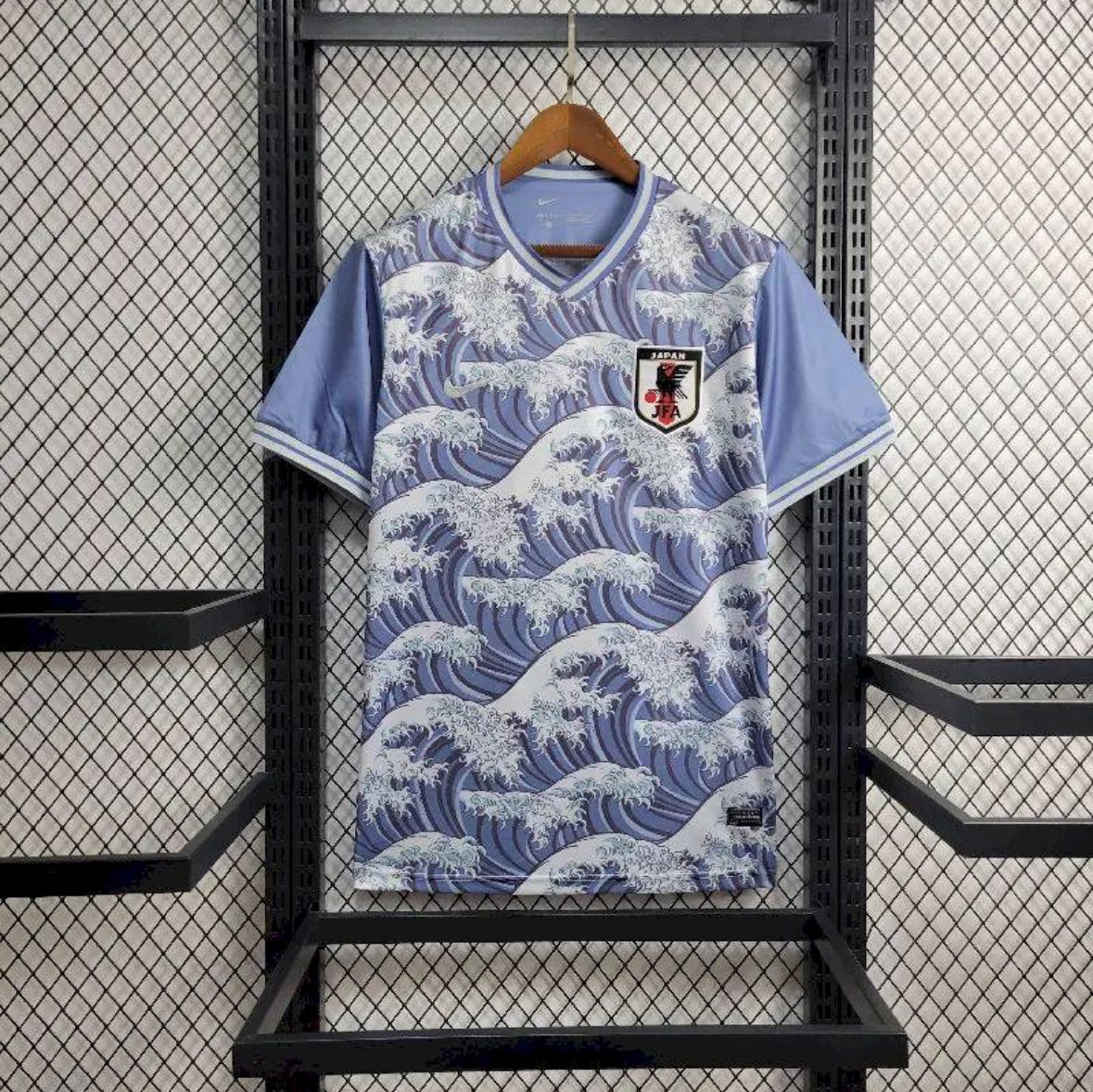 Maillot Japon Concept Vagues 2024-2025 deuxième version design vagues