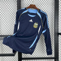 Maillot rétro Argentine extérieur manches longues 2006 bleu vintage